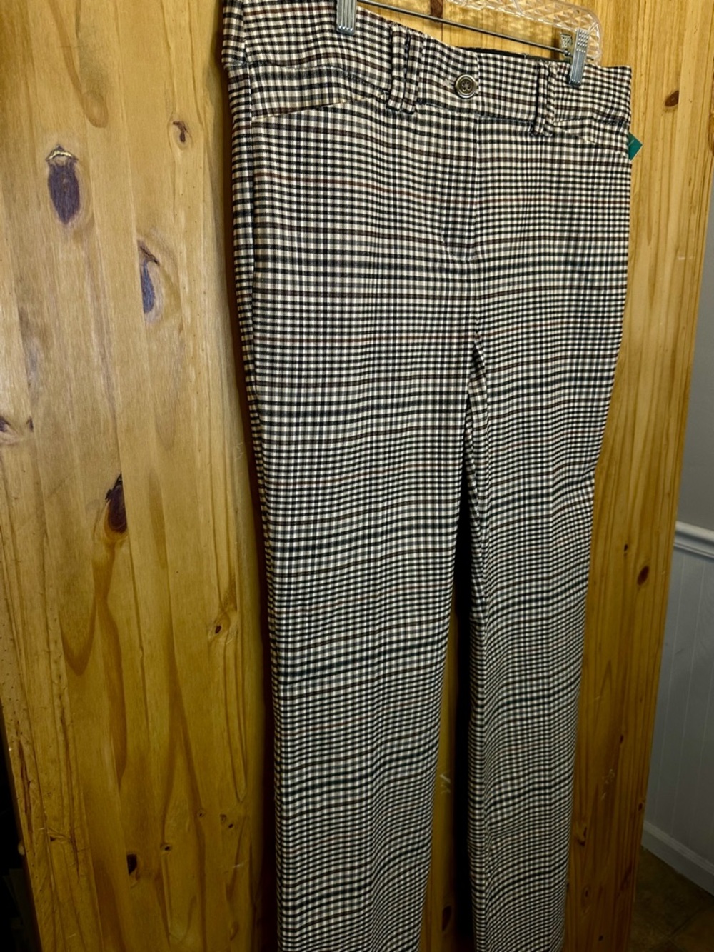Maurices Black, Tan and Brown Gingham Trousers - Picture 2 of 4